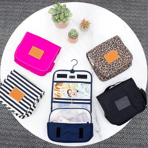 Personalized Boulevard Felix Hanging Toiletry Bag   Luggage & Bags > Toiletry Bags