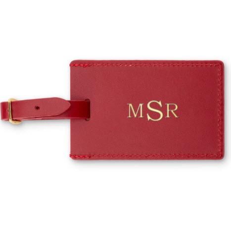 Boulevard Archie Leather Luggage Tag  Luggage & Bags > Luggage Accessories > Luggage Tags